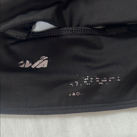 Avia Black Sports Bra Seamless Supportive Design - Picture 4 of 5